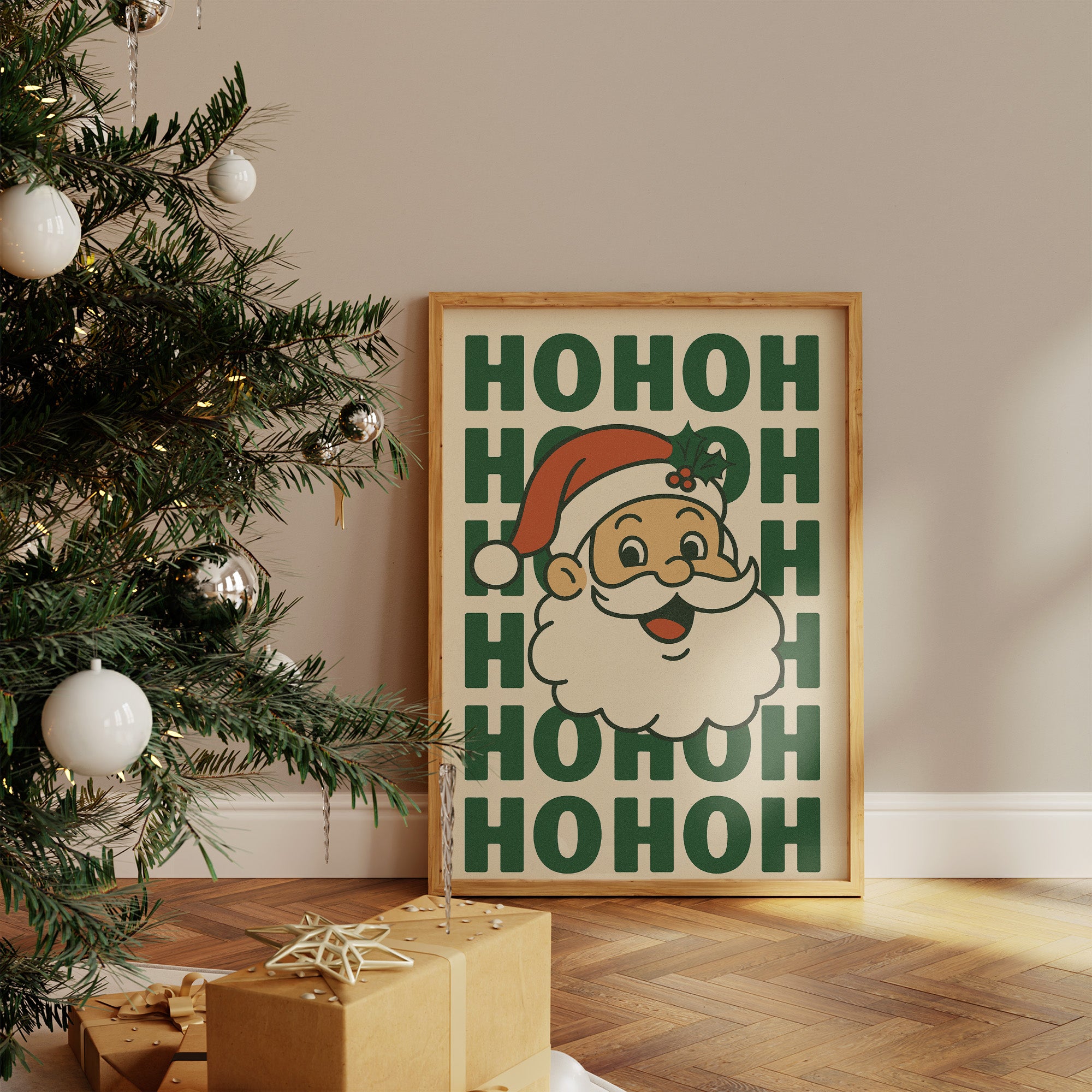 Jolly Nostalgia In Festive Frame