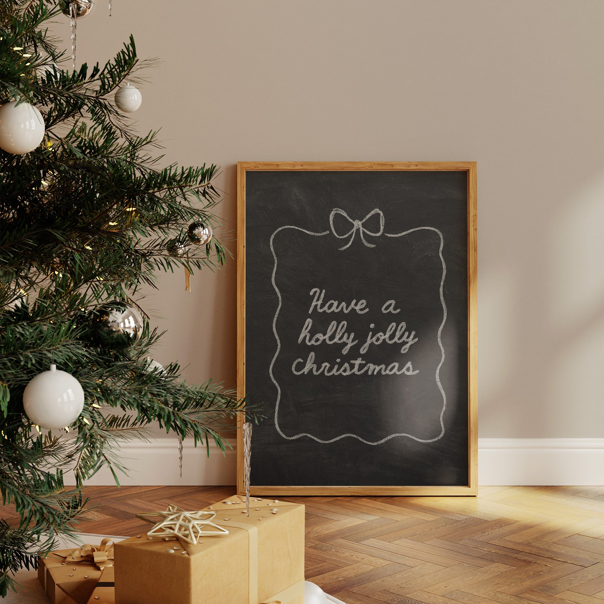 Frost-Kissed Messages Of Joy