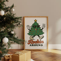 Festive Pine Struts With Joy