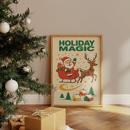 Retro Sleigh Rides At Dawn