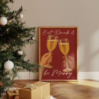 Crimson Toast To Simple Joys