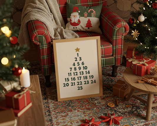 December Days Form Evergreen Countdown