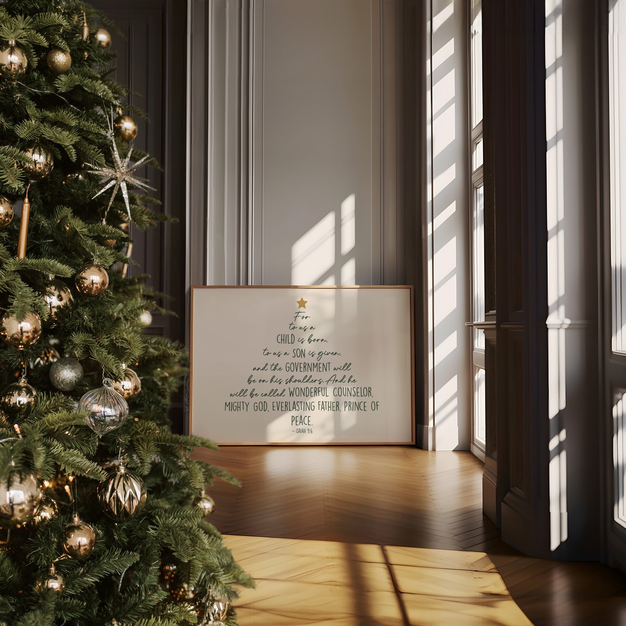 Sacred Words Form A Star