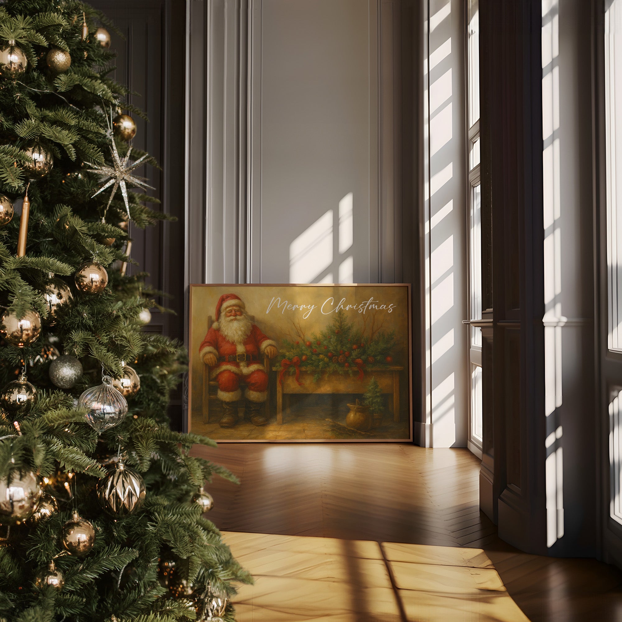 Vintage Cheer In Modern Sanctuary