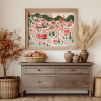 Festive Village Trails Wind Home