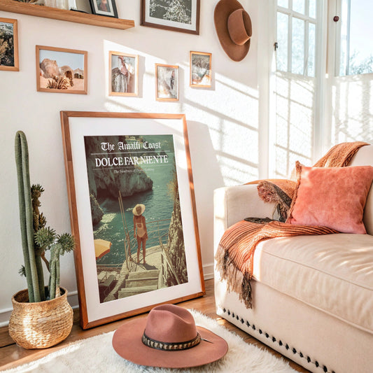 Italian Dreams On Rustic Walls