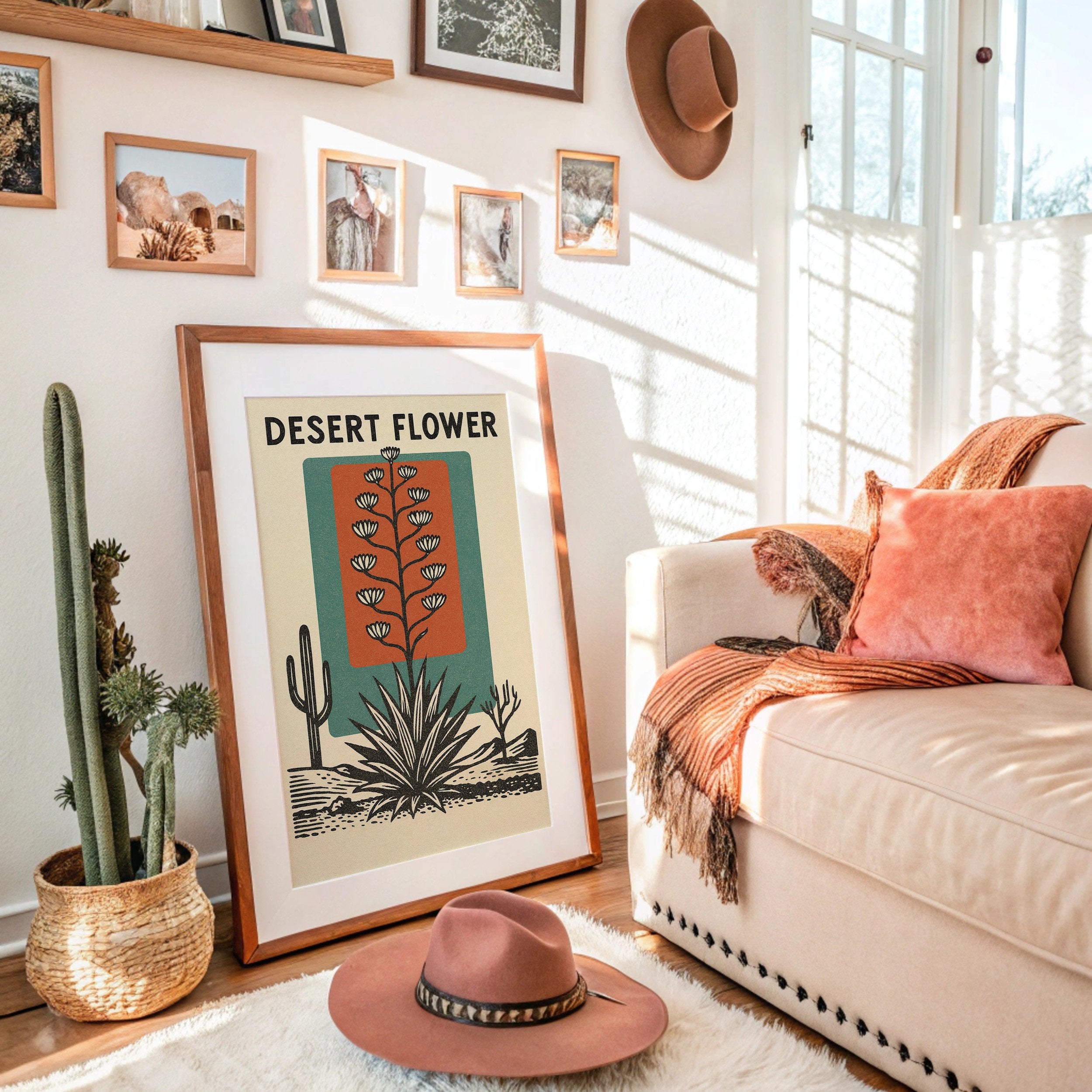 Southwestern Bloom In Vintage Hues