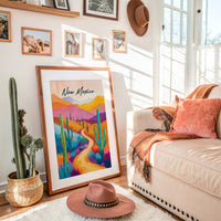 Vibrant Paths Through Desert Blooms