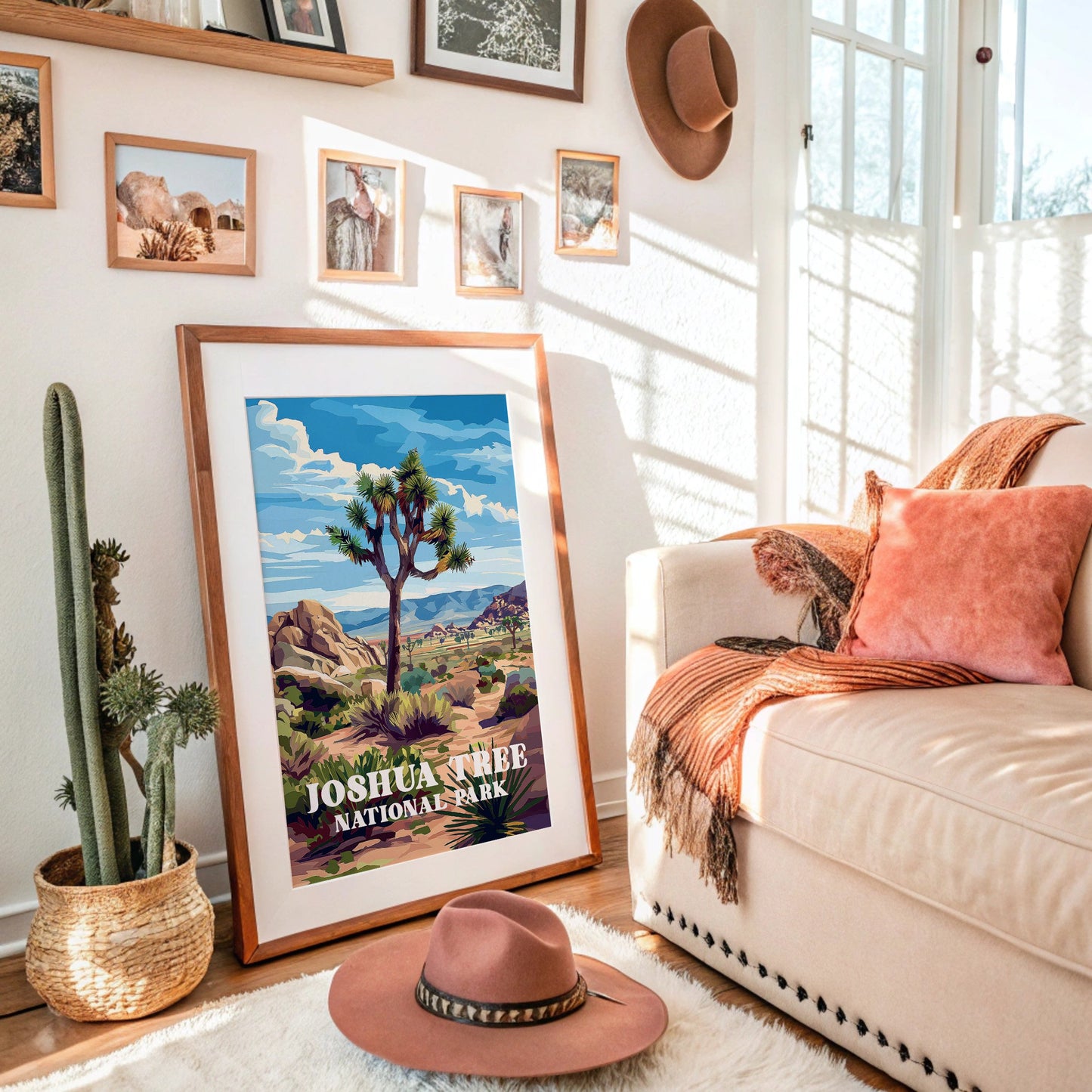 Desert Sentinel Under Azure Skies