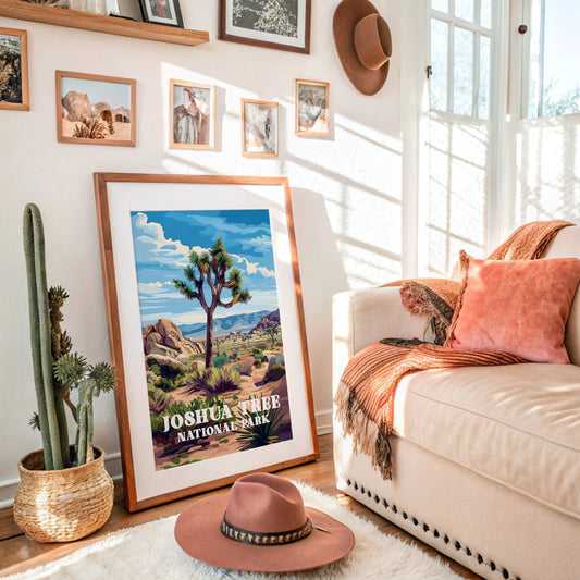 Desert Sentinel Under Azure Skies