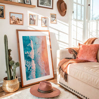 Surfers Chase Coral Tides