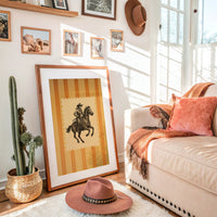 Frontier Spirit On Amber Stripes