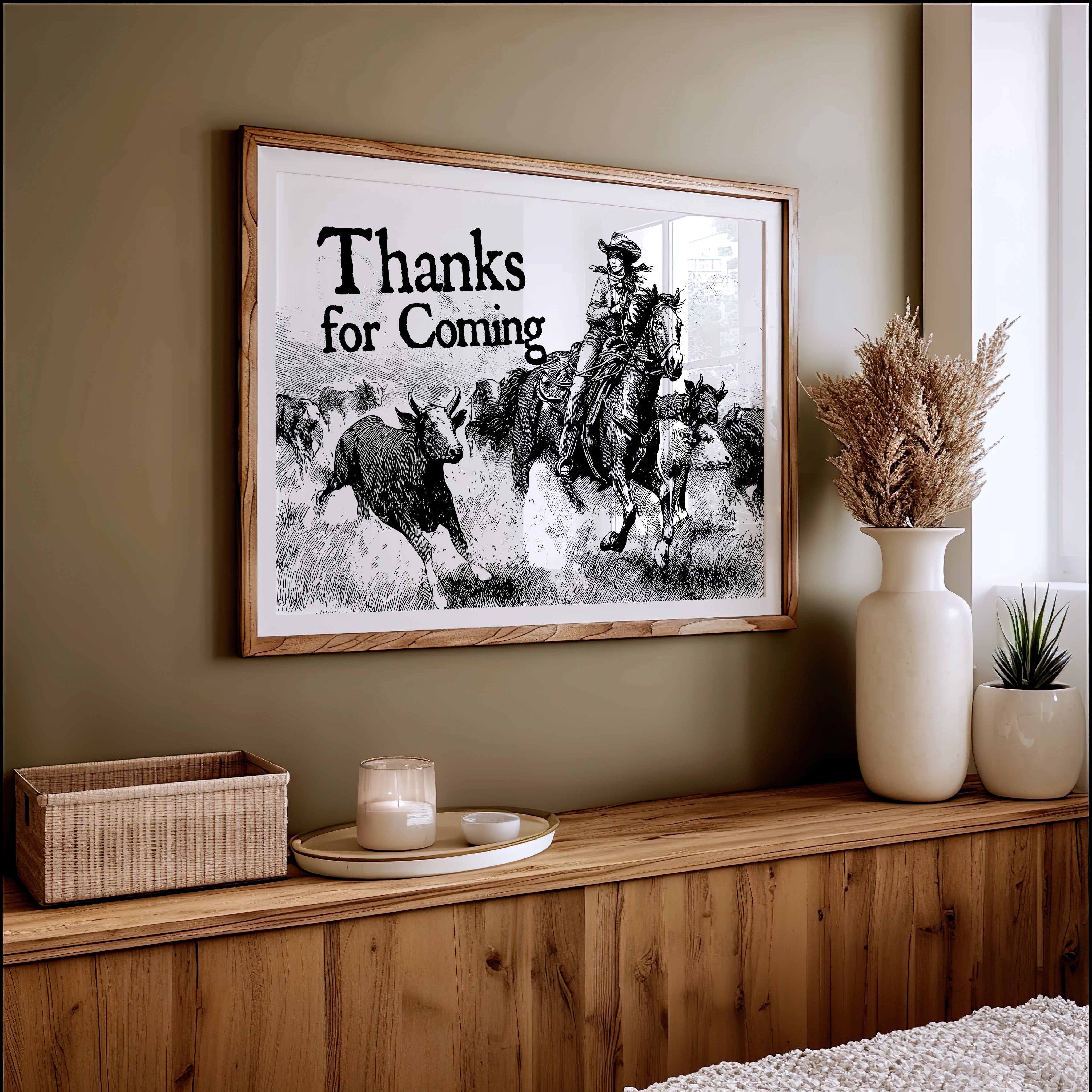 Cattle Drive's Bold Welcome