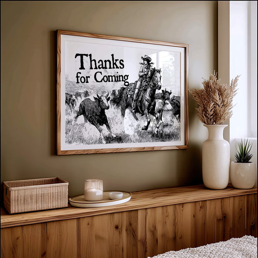 Cattle Drive's Bold Welcome