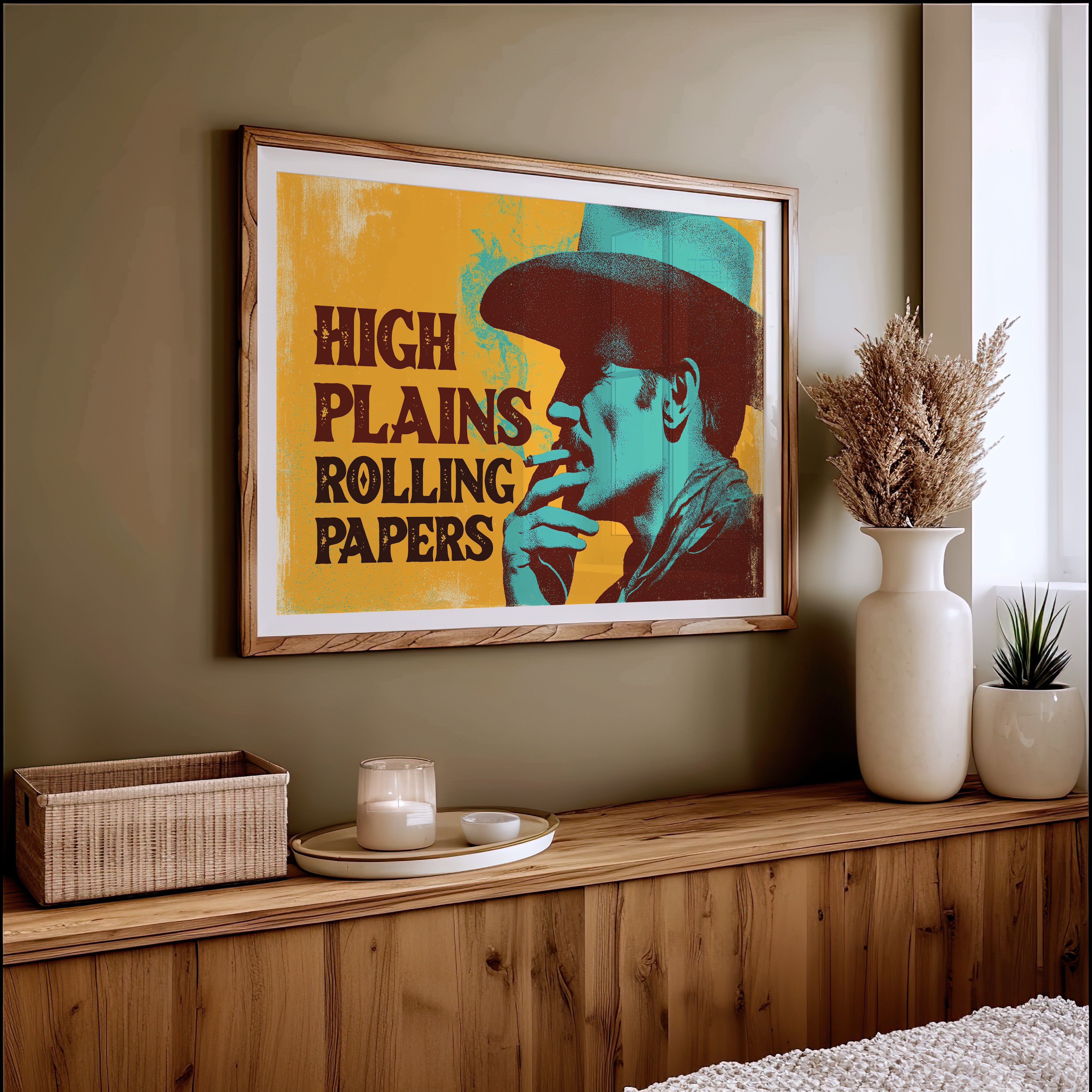 Smoke Rings In Turquoise Light