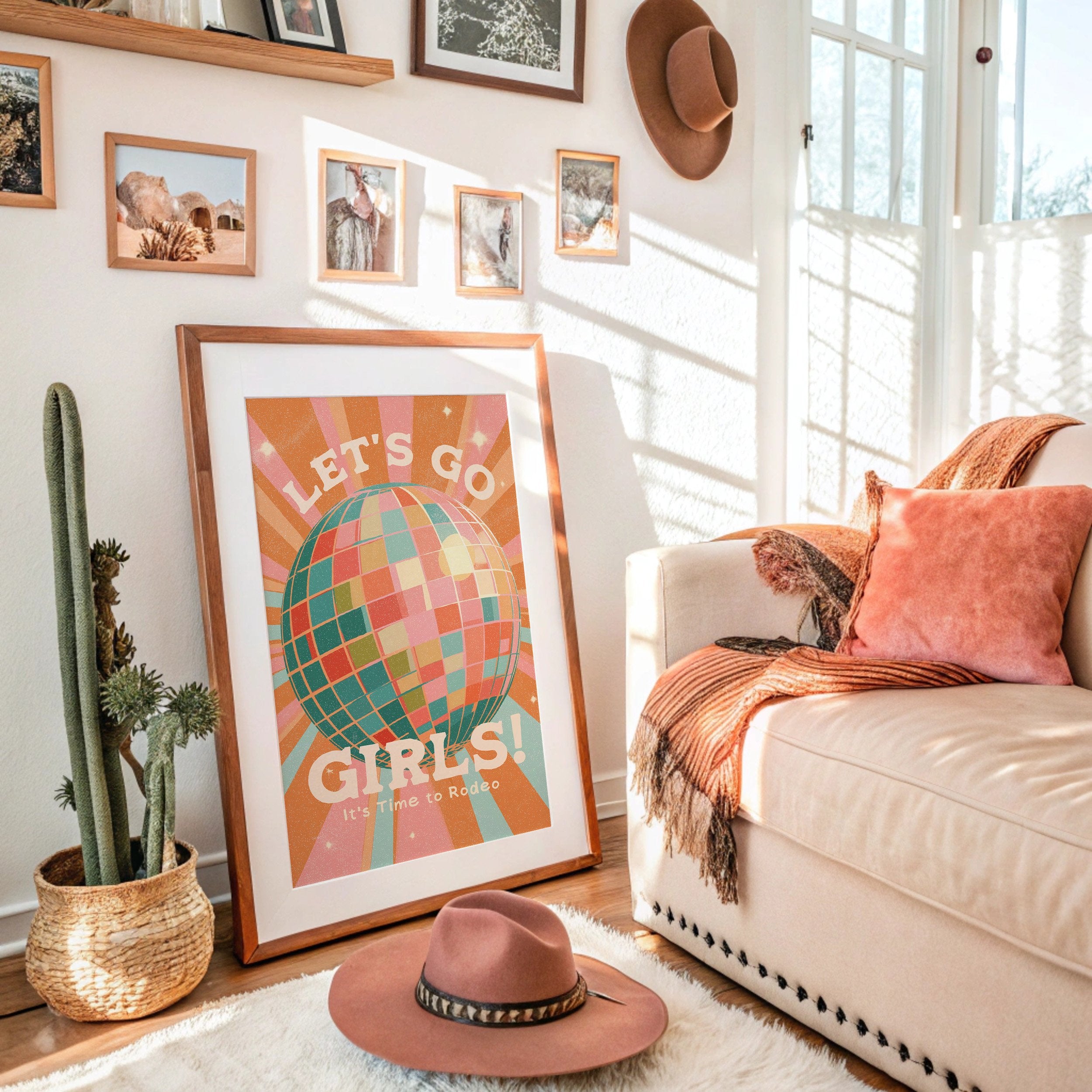 Disco Meets Desert Sunset Vibes