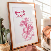 Pink Dust On Frontier Trails