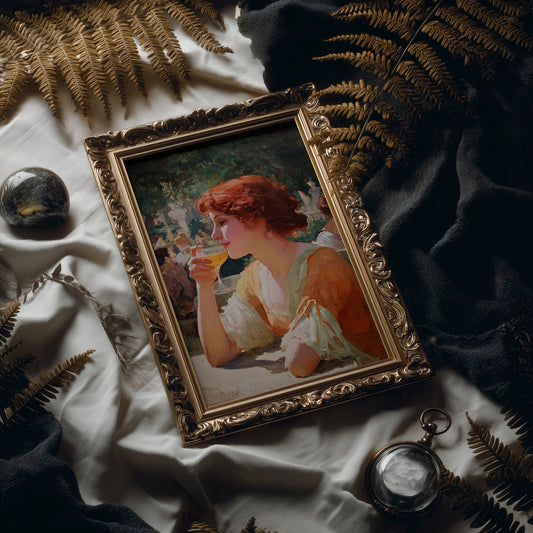 Afternoon Light Paints Belle époque