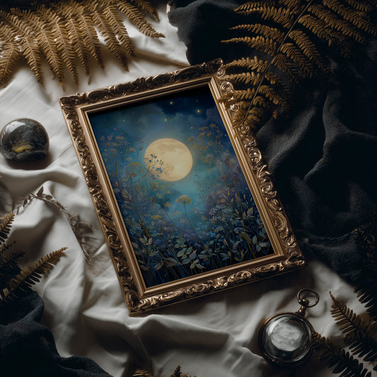 Moonlit Meadow Sings To Stars