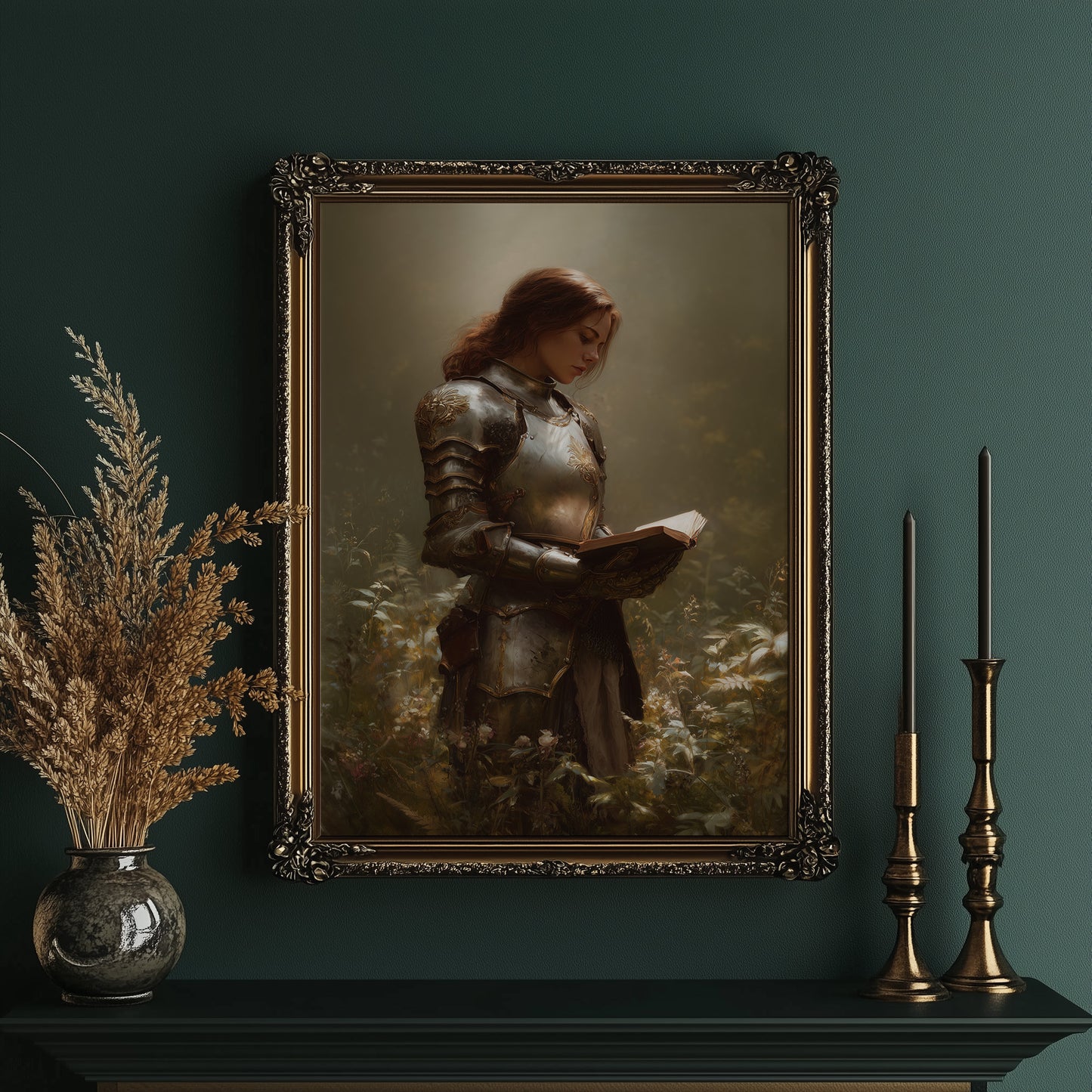 Armor And Verses Among Wildflowers