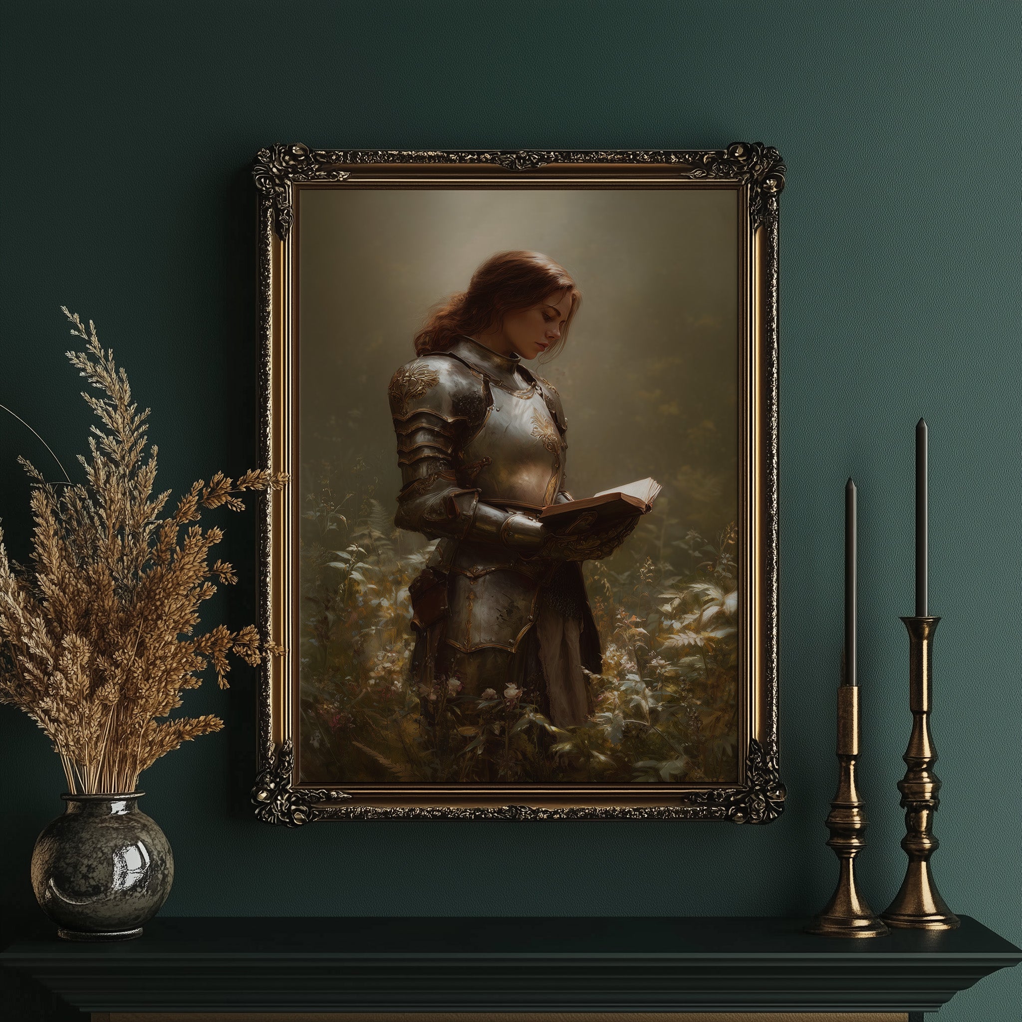 Armor And Verses Among Wildflowers