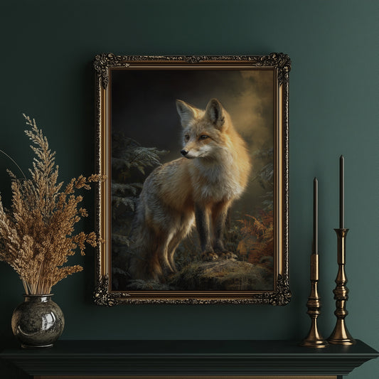 Amber Sentinel In Twilight Forest