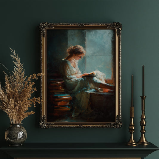 Between Pages And Window Light