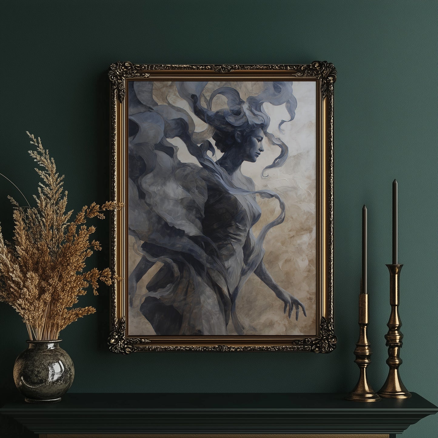 Smoke Becomes Her Elegant Form