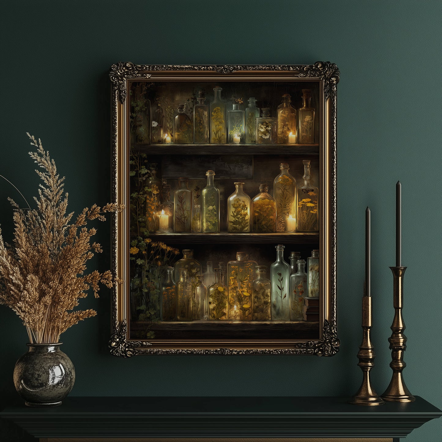 Bottled Flora By Candlelight