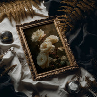 Pale Blooms Against Darkness Speak