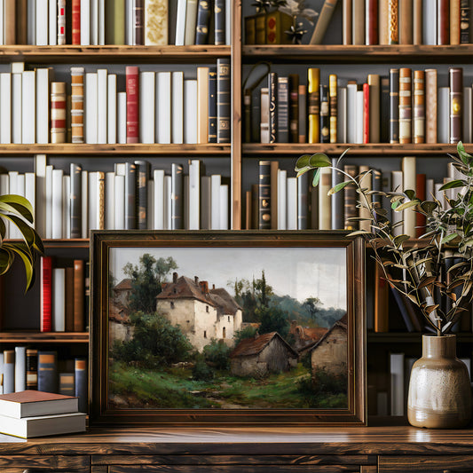 Forgotten Hamlet Among Green Hills