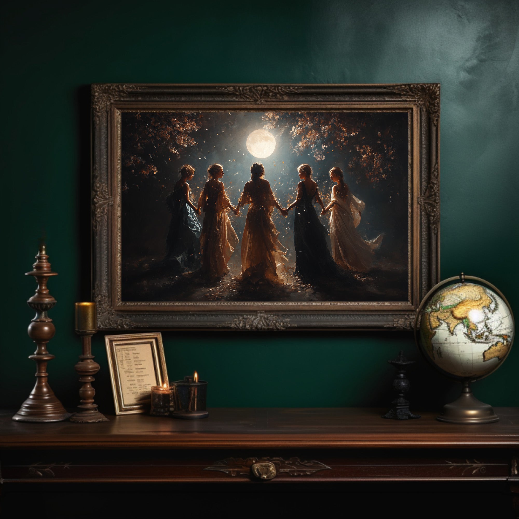 Moonlit Circle Of Ancient Promise
