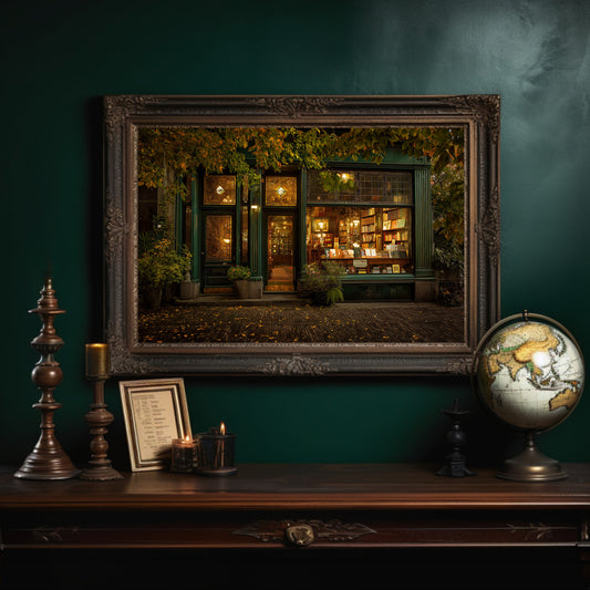 Bookshop Dreams Within Library Walls