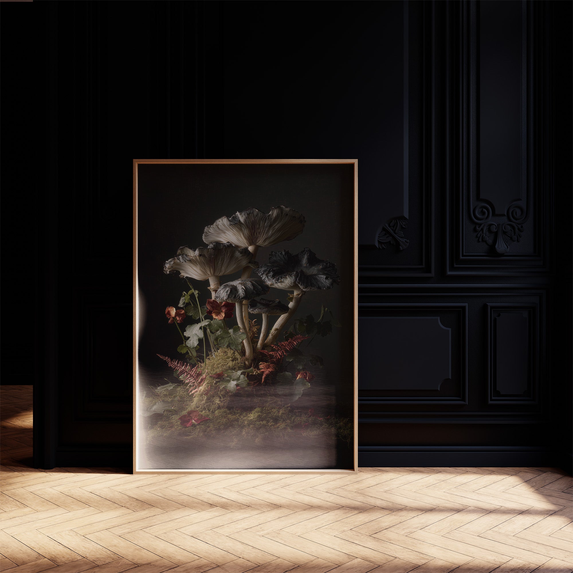 Midnight Forest Blooms Untold