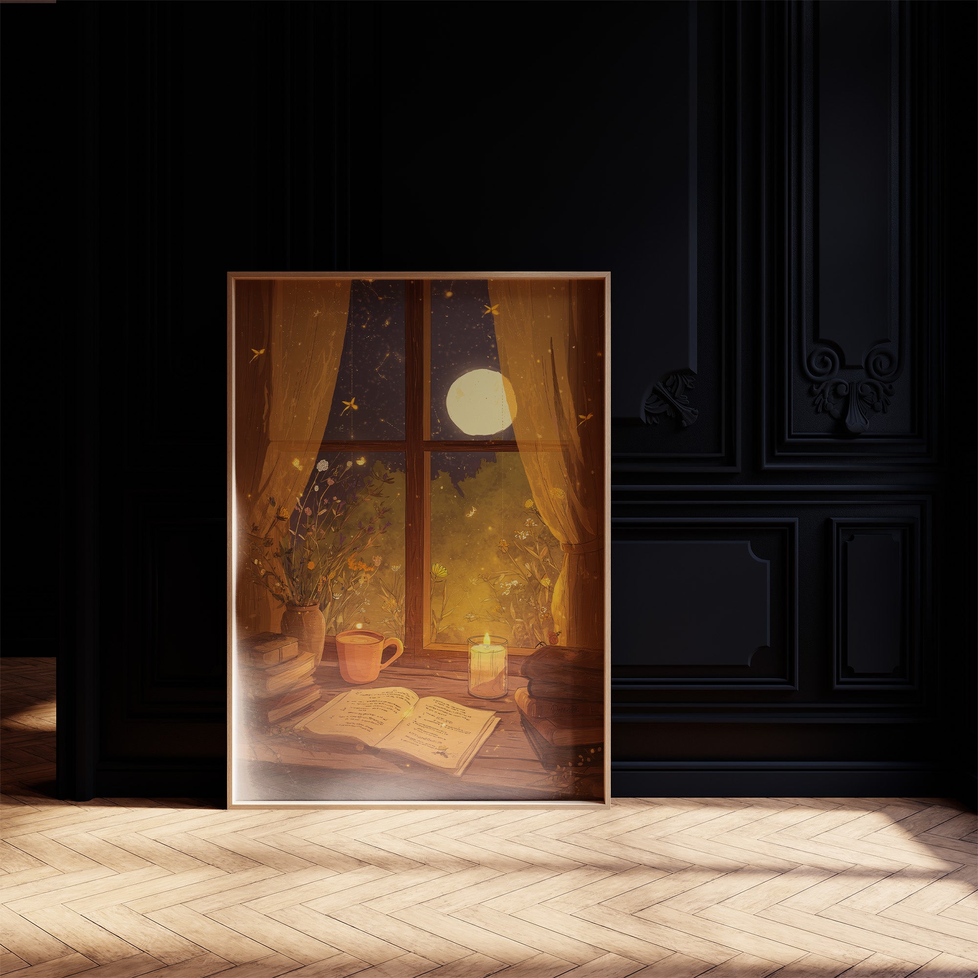Moonlit Pages Await Midnight Tea