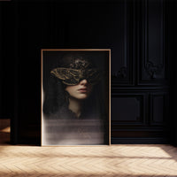 Moth Wings Mask Midnight Secrets