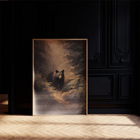 Forest Keeper Emerges At Dawn