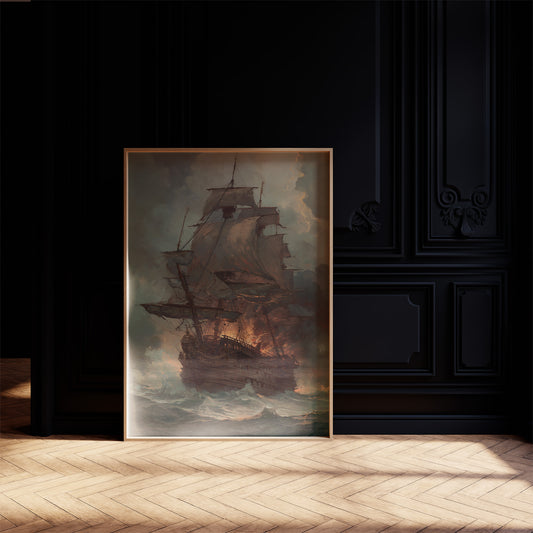 Voyage Through Tempest Skies