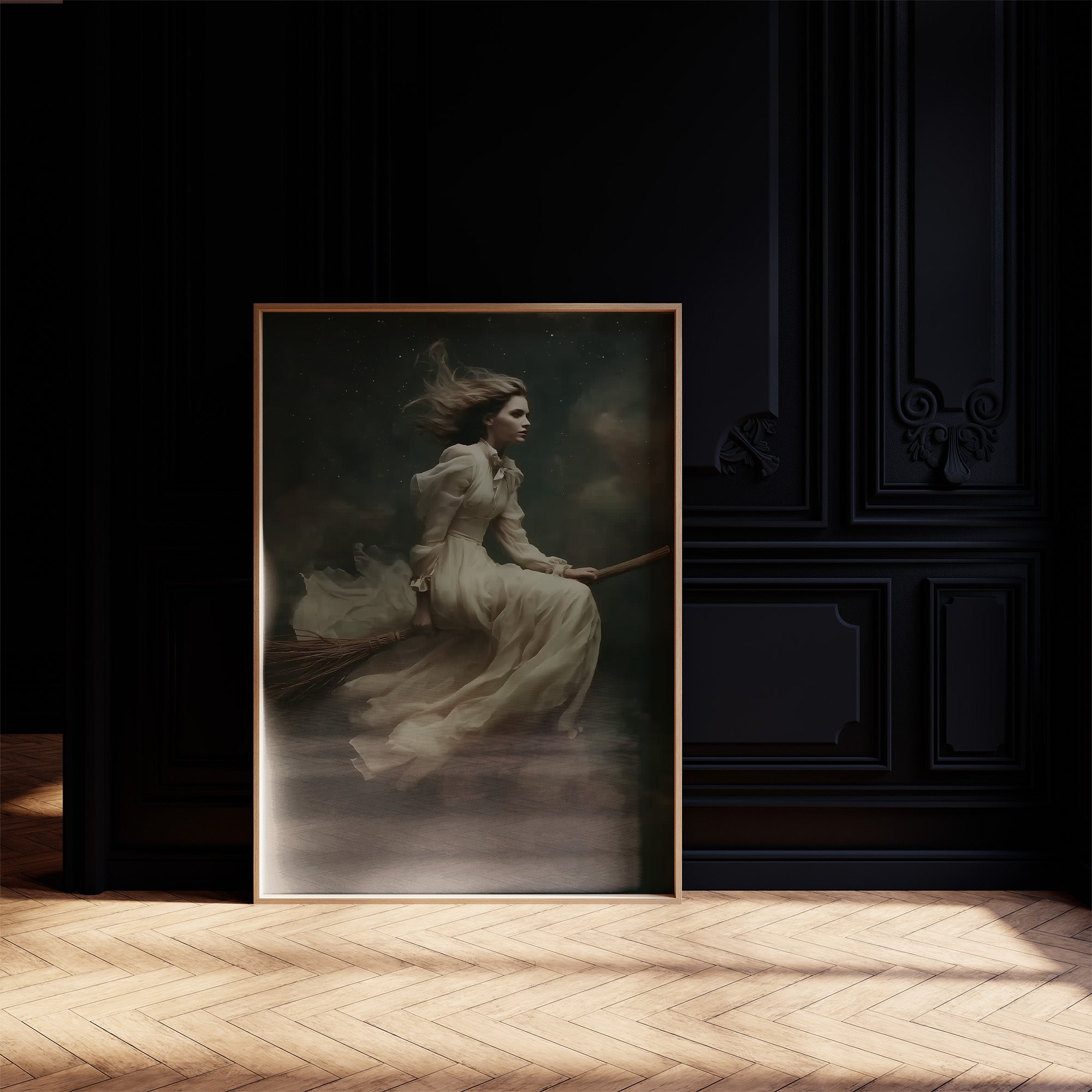 Midnight Flight Through Autumn Skies