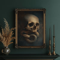 Serpent Coils Through Ancient Bone