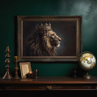 Noble Beast Wears Ancient Crown