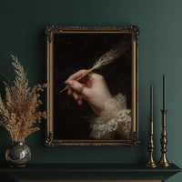 Gilded Quill Awaits Inspiration