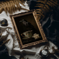 Raven's Teacup In Fading Light
