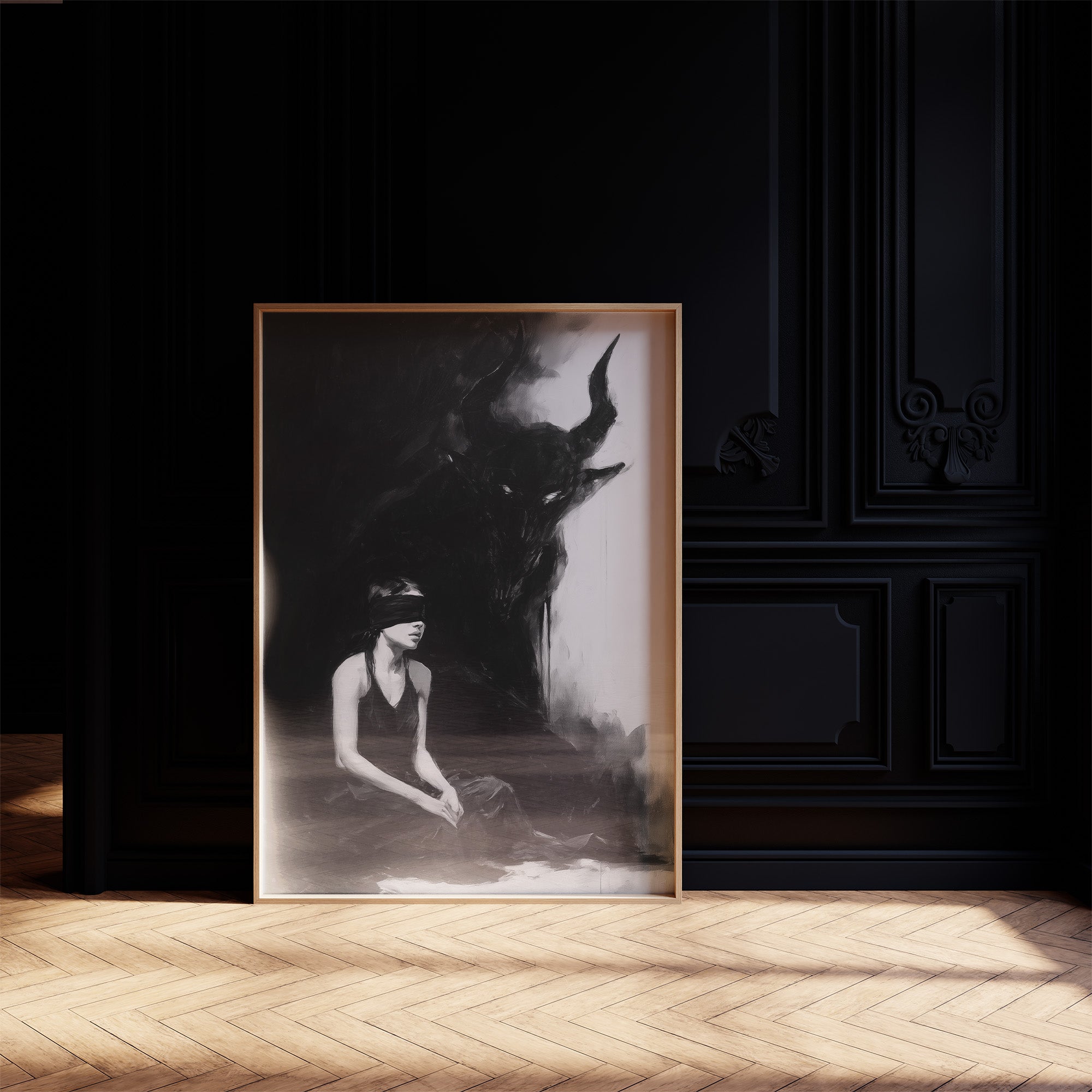 Darkness Speaks Behind Blind Faith