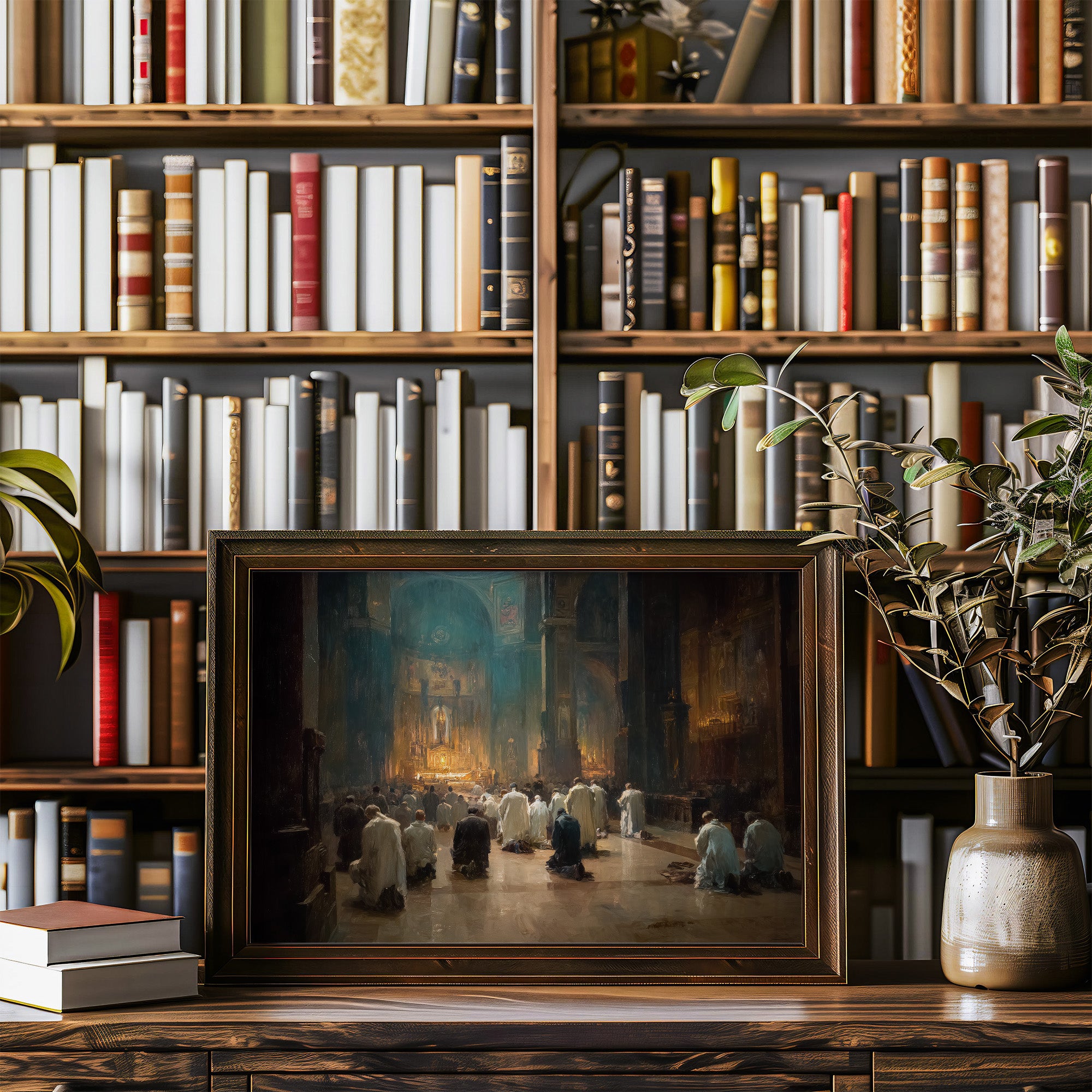 Sacred Light Among Ancient Pages