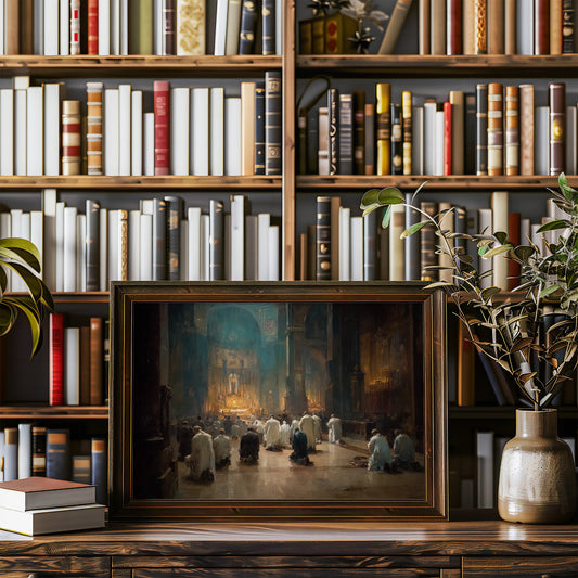 Sacred Light Among Ancient Pages