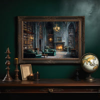 Fireside Scholars Await Evening Tales