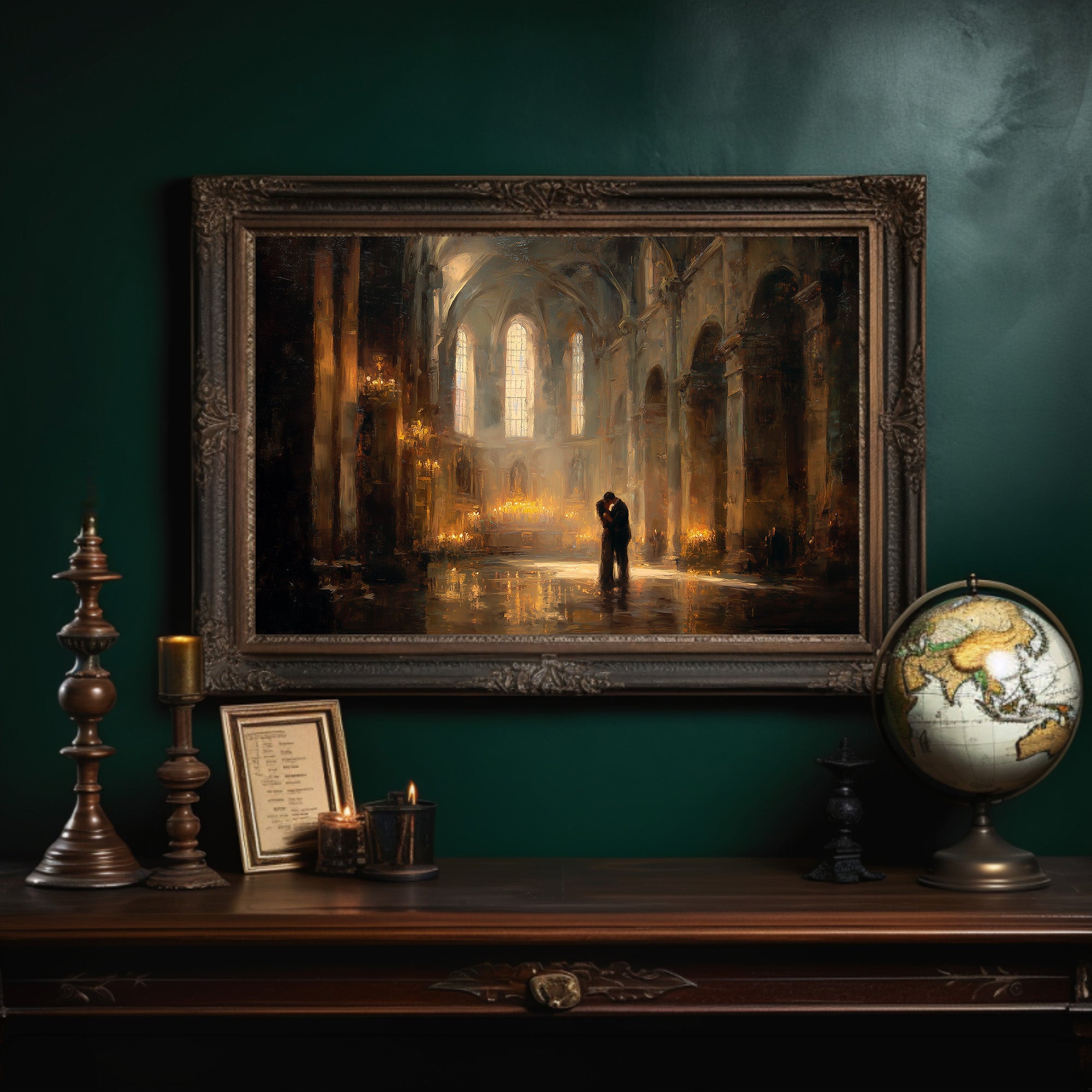 Cathedral Light Holds Ancient Promises