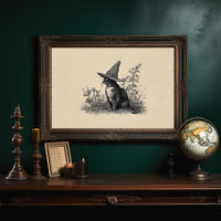 Feline Sorcery Among Meadow Herbs