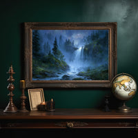 Cascading Secrets Of Midnight Forest